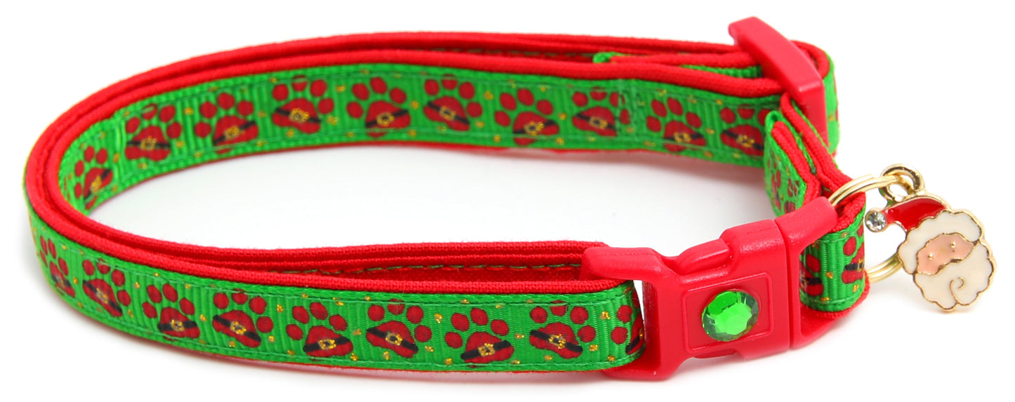 Santa Paws Breakaway Cat Collar