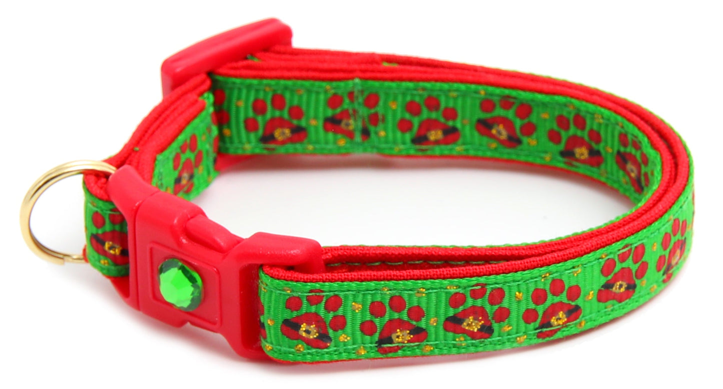 Santa Paws Breakaway Cat Collar